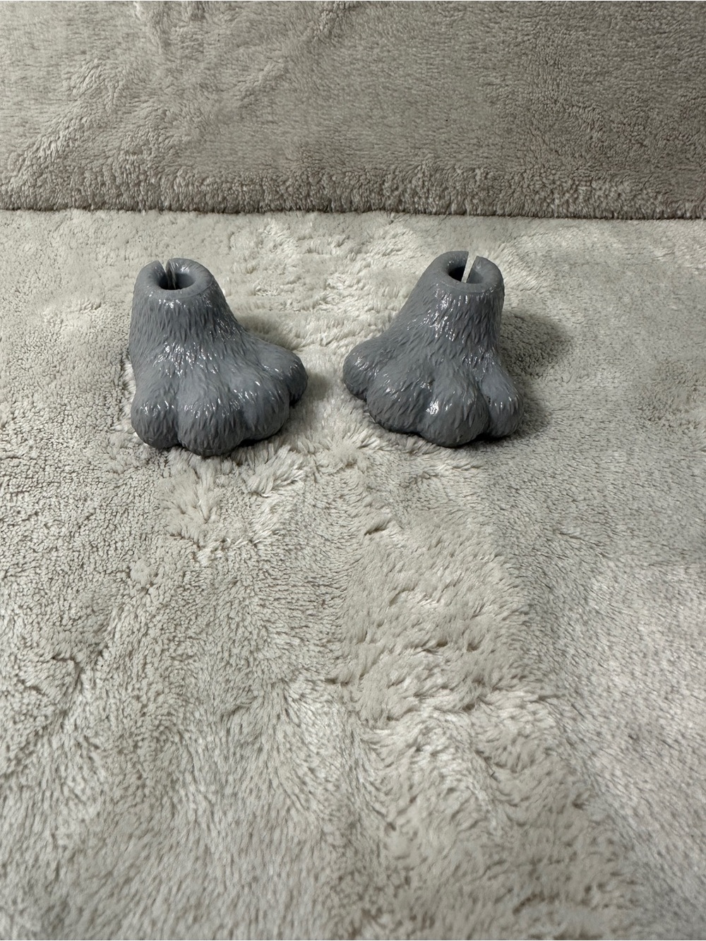 Barbie Grey Paw Shoes